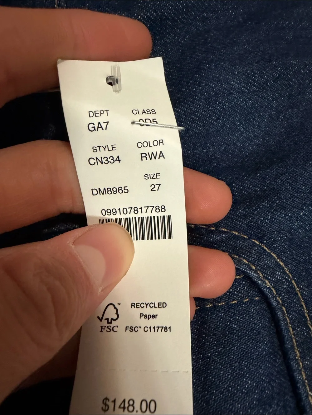J crew Charley kickout cropped jean Item CN334